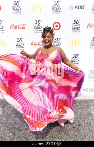 New Orleans, United States. 05th July, 2024. at the 30th ESSENCE Festival Of Culture™ Presented By Coca-Cola® at the Ernest N. Morial Convention Center in New Orleans, Louisiana on July 5th, 2024. (Photo by Jay Wiggins/Sipa USA) Credit: Sipa USA/Alamy Live News Stock Photo