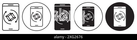 Prototype Icon vector set collection for web vector set collection for app ui Stock Vector