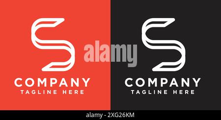 S Symbol vector set collection for web vector set collection for app ui Stock Vector