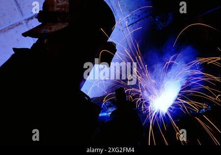 Welder Stock Photo