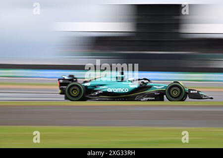 Silverstone Circuit, Northamptonshire, UK. 6th July, 2024. Formula 1 2024 Qatar Airways British F1 Grand Prix; Qualifying Day; Credit: Action Plus Sports/Alamy Live News Stock Photo