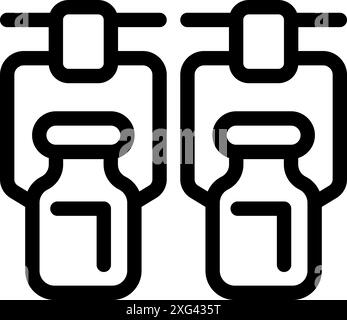 Factory conveyor belt with milk bottles and robotic arms at moving ...