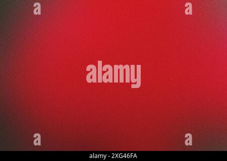 Abstract background featuring a deep red gradient with a subtle noise texture Stock Photo