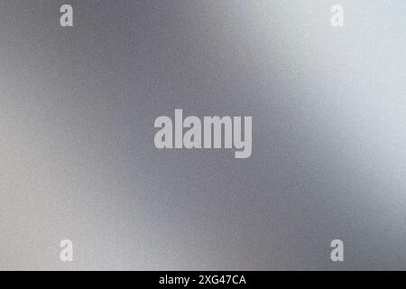 Shimmering silver metallic gradient background with a textured finish Stock Photo