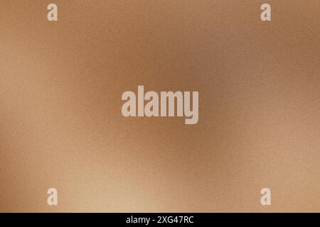 Textured light brown metallic surface with gradient and natural grain patterns Stock Photo