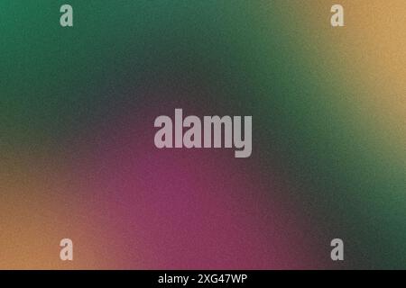 Textured background with grainy elements blending green, pink, and yellow with seamless transitions Stock Photo