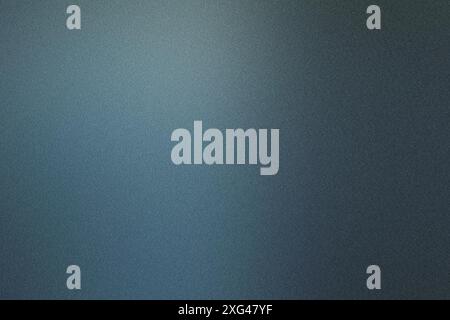 Blue abstract background with a textured grain, showcasing a smooth gradient from light to dark Stock Photo