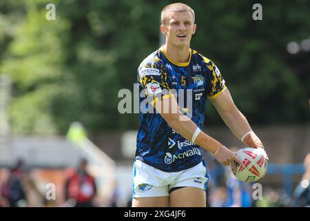 Leeds, UK. 06th July, 2024. AMT Headingley Rugby Stadium, Leeds, West Yorkshire, 6th July 2024. Betfred Super League Leeds Rhinos v London Broncos Ash Handley of Leeds Rhinos Credit: Touchlinepics/Alamy Live News Stock Photo