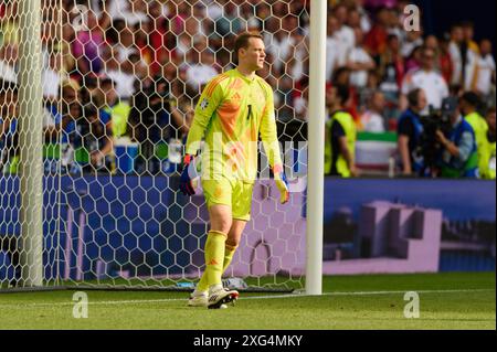 Stuttgart, Germany. 05th July, 2024. Stuttgart, Germany, July 5fth 2024: Goalkeeper Manuel Neuer during the UEFA EURO 2024 quarter- final football match between Spain and Germany at Stuttgart Arena, Germany. (Sven Beyrich/SPP) Credit: SPP Sport Press Photo. /Alamy Live News Stock Photo