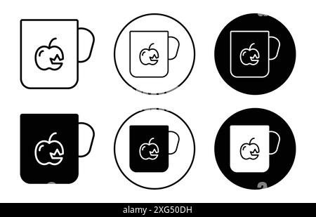 Branding icon vector logo set collection for web app ui Stock Vector