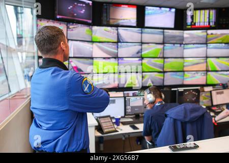 Race Control Room at Silverstone Racing Circuit in Towcester, England ...