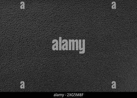 Black textured vinyl background. Full frame Stock Photo