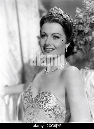 MARGARET LOCKWOOD Portrait publicity for TRENT'S LAST CASE 1952 director HERBERT WILCOX novel E.C. Bentley screenplay Pamela Bower Herbert Wilcox Productions / British Lion Film Corporation Stock Photo