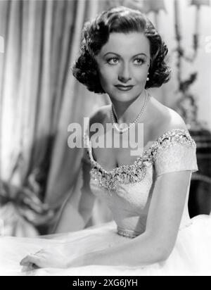 MARGARET LOCKWOOD Portrait publicity for TRENT'S LAST CASE 1952 director HERBERT WILCOX novel E.C. Bentley screenplay Pamela Bower Herbert Wilcox Productions / British Lion Film Corporation Stock Photo