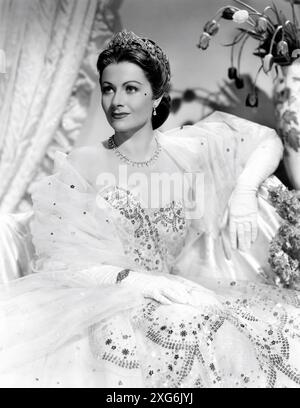 MARGARET LOCKWOOD Portrait publicity for TRENT'S LAST CASE 1952 director HERBERT WILCOX novel E.C. Bentley screenplay Pamela Bower Herbert Wilcox Productions / British Lion Film Corporation Stock Photo