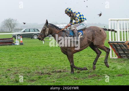 Wincanton races, Sixth race, January 8th 2022 Stock Photo