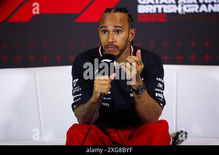 Silverstone,UK. 07th July, 2024. during the Formula 1 Qatar Airways British Grand Prix 2024, 12th round of the 2024 Formula One World Championship from July 5 to 7, 2024 on the Silverstone Circuit, in Silverstone, United Kingdom - Photo Eric Alonso/DPPI Credit: DPPI Media/Alamy Live News Stock Photo