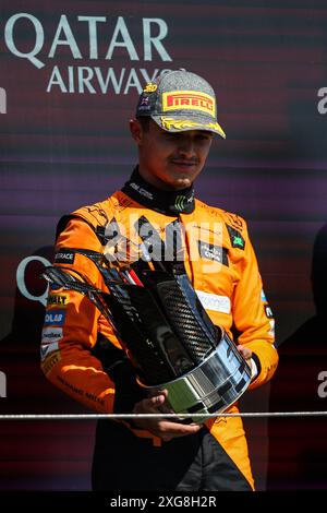 Lando Norris McLaren Podium celebration during the FORMULA 1 LOUIS ...