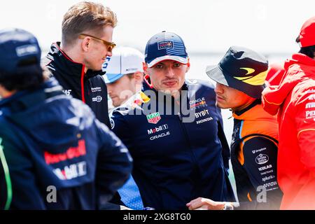 Silverstone, UK. 07th July, 2024. Max Verstappen (NED) - Oracle Red Bull Racing - Red Bull RB20 - Honda RBPT  during Race Day, on day 4, sunday july 7, 2024 of the formula 1 qatar airways british grand prix 2024, scheduled to take place at the silverstone circuit from july 5 to july 7, 2024 Credit: Alessio De Marco/Alamy Live News Stock Photo