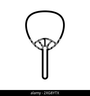 Uchiwa fan vector logo set collection for web app ui Stock Vector