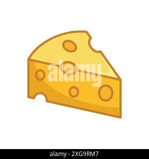 cheese icon vector design template in white background Stock Vector
