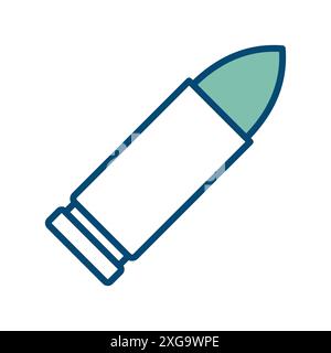 bullet icon vector design template in white background Stock Vector