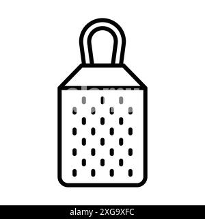 grater icon vector design template in white background Stock Vector