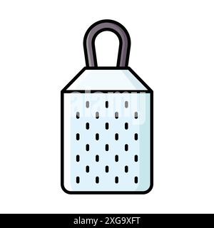 grater icon vector design template in white background Stock Vector