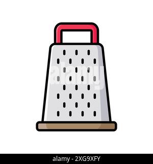 grater icon vector design template in white background Stock Vector