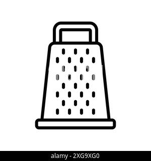 grater icon vector design template in white background Stock Vector