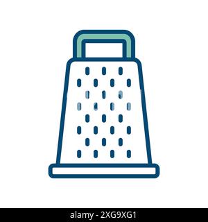 grater icon vector design template in white background Stock Vector
