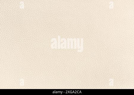 Beige Leather background texture. Full frame Stock Photo