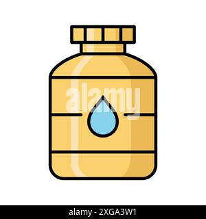 water tank icon vector design template in white background Stock Vector