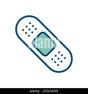 bandage icon vector design template in white background Stock Vector