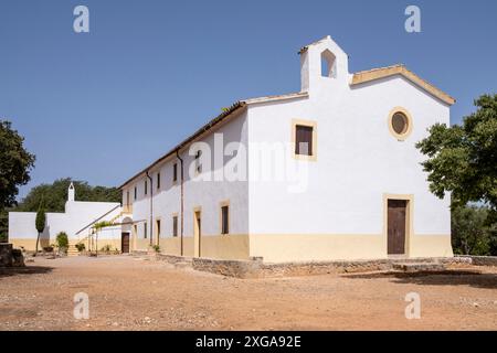 Ermita de MaristelÂ·la, Fita del Ram, Esporles, Mallorca, Balearic Islands, Spain Stock Photo