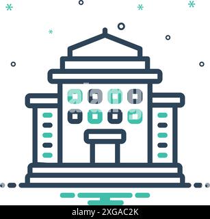 Icon for municipality,borough Stock Vector Image & Art - Alamy
