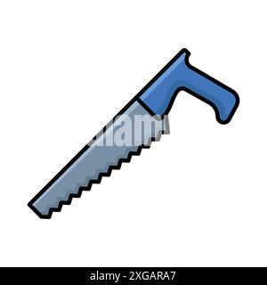saw icon vector design template in white background Stock Vector