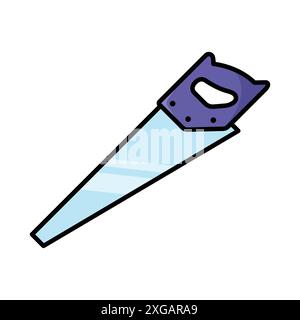 saw icon vector design template in white background Stock Vector