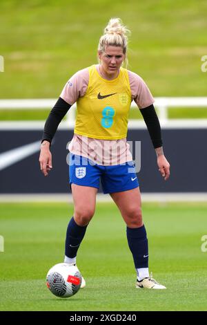 England's Millie Bright during a training session at St George's Park, Burton upon Trent. Picture date: Monday July 8, 2024. Stock Photo