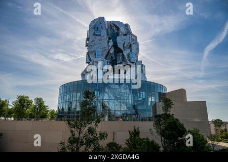 LUMA Cultural Center building, architect Frank Gehry, Arles, Bouches du Rhone, Provence-Alpes-Cote d'Azur, France, Europe Stock Photo