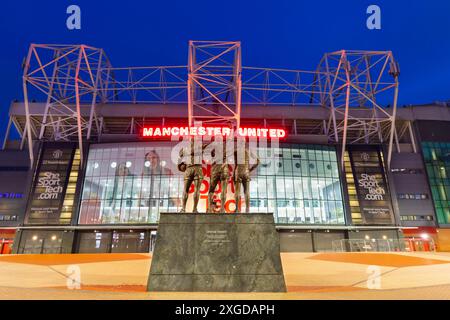 Old Trafford, Football Stadium, Manchester United, Manchester, England, United Kingdom, Europe Stock Photo