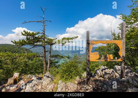 Banjska Stena viewpoint, Tara National Park, Serbia, Europe Stock Photo