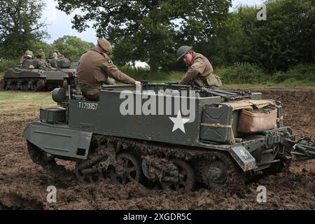 World War II  Universal Carrier Stock Photo