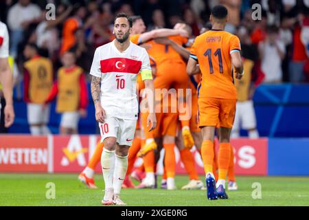 Berlin, Germany. 06th July, 2024. BERLIN, GERMANY - JULY 6: during the Quarter-Final - UEFA EURO 2024 match between Netherlands and Turkiye at Olympiastadion on July 6, 2024 in Berlin, Germany. (Photo by Joris Verwijst/BSR Agency) Credit: BSR Agency/Alamy Live News Stock Photo