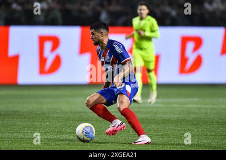 Sao Paulo, Brazil. 07th July, 2024. CaulY (Bahia) during the game between Palmeiras and Bahia at Allianz Parque in Sao Paulo, Brazil, the match is valid for the Campeonato Brasileiro Serie A (Roberto Casimiro/SPP) Credit: SPP Sport Press Photo. /Alamy Live News Stock Photo