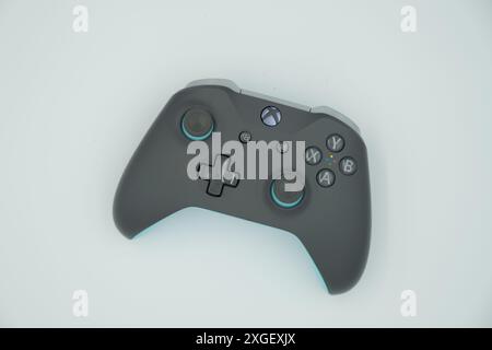 Customized Xbox game controller for video games Stock Photo
