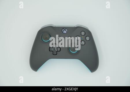 Customized Xbox game controller for video games Stock Photo