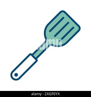 spatula icon vector design template in white background Stock Vector