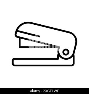 stapler icon vector design template in white background Stock Vector