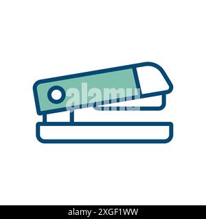stapler icon vector design template in white background Stock Vector